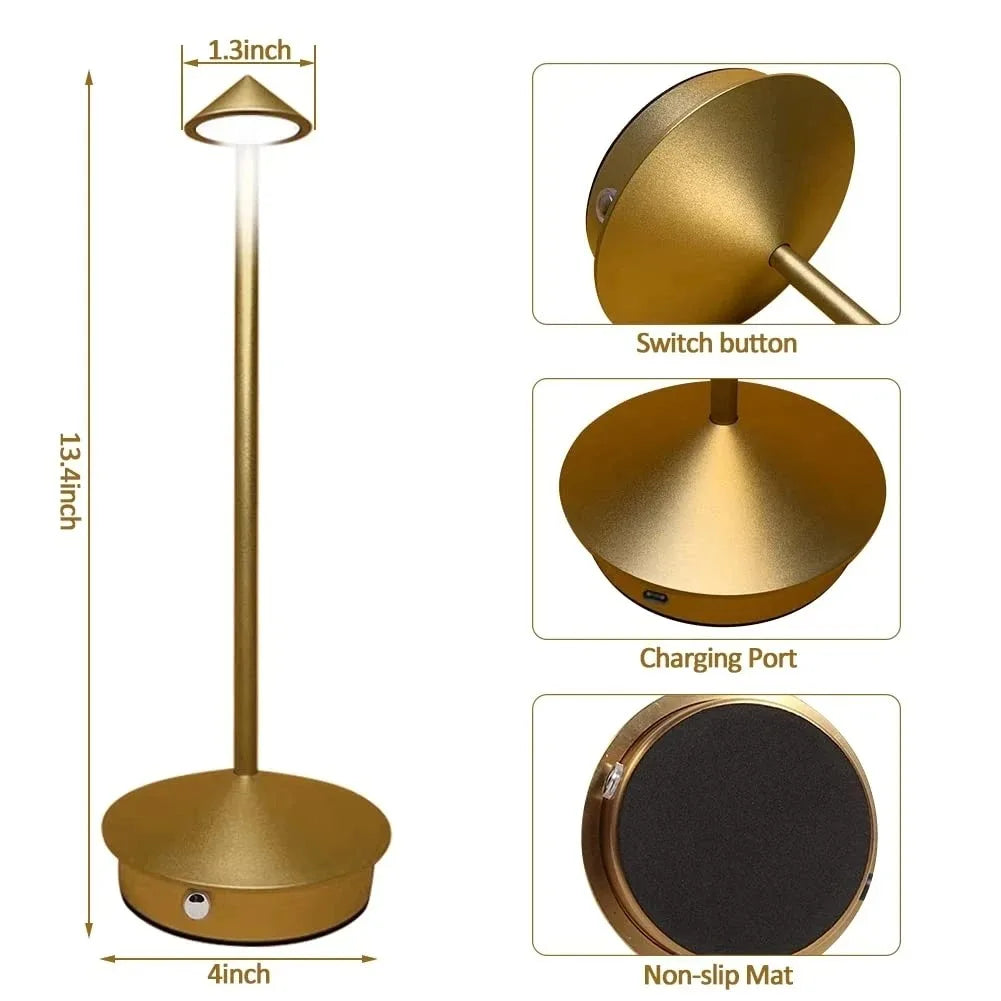 Lámpara LuxTouch™ - Minimalismo Inalámbrico